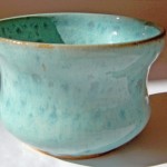 Turquoise Satin Bowl